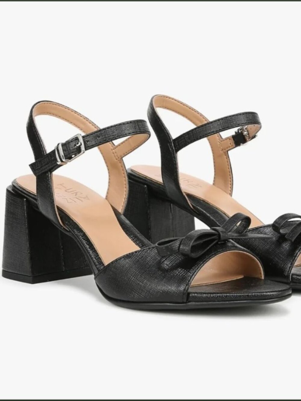 WOMEN'S NATURALIZER DEANDRA BLOCK HEEL DRESS SANDALS (SIZE 6M)